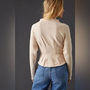PILCRO | corset sweatshirt | size xs